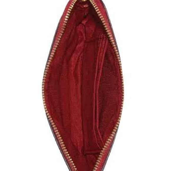 Coach Corner Zip Wristlet With Horse And Carriage Dot Print - Picture 2 of 6